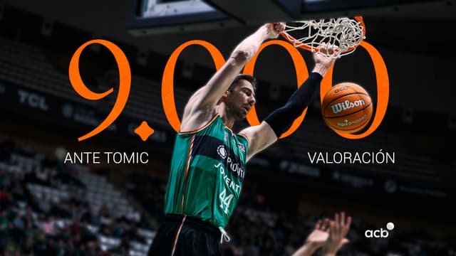 Ante Tomic: 9.000 de valoración