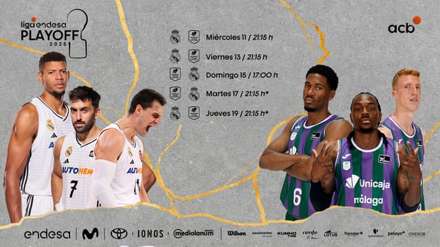R. Madrid-Unicaja, 2ª semi 24-25