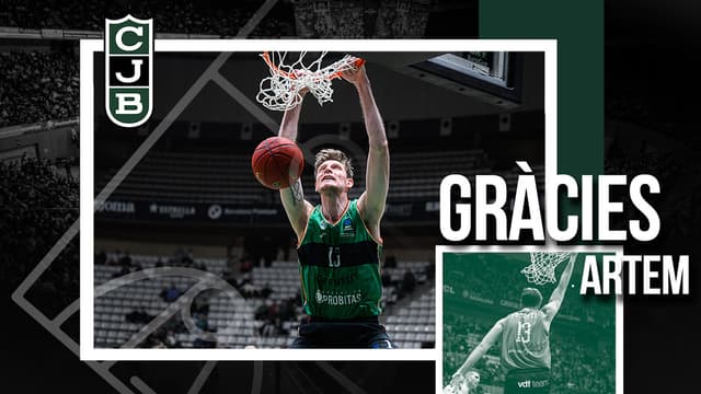 Artem Pustovi, baja en la Penya