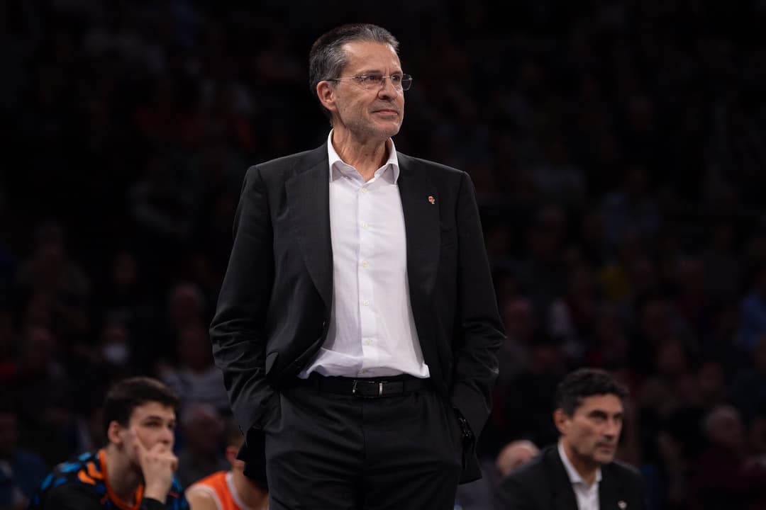 Pedro Martínez, entrenador del Valencia Basket