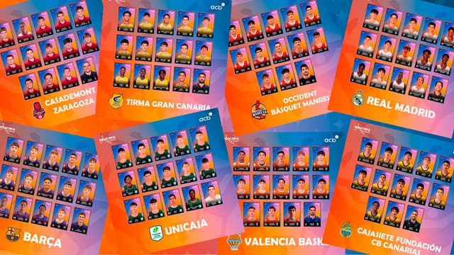Cromos de la Minicopa Endesa 2026