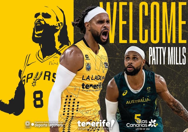 Patty Mills firma por Tenerife
