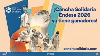 Cartel Cancha Solidaria Endesa