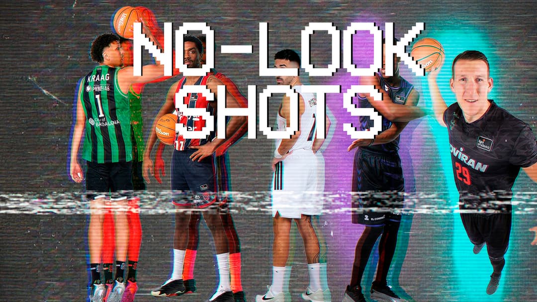 Los no-look shots, de moda