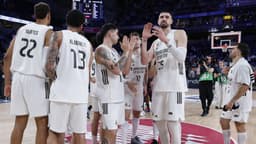 Celebración final del Real Madrid