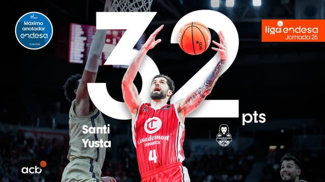 Yusta, Máximo Anotador Endesa de la J25