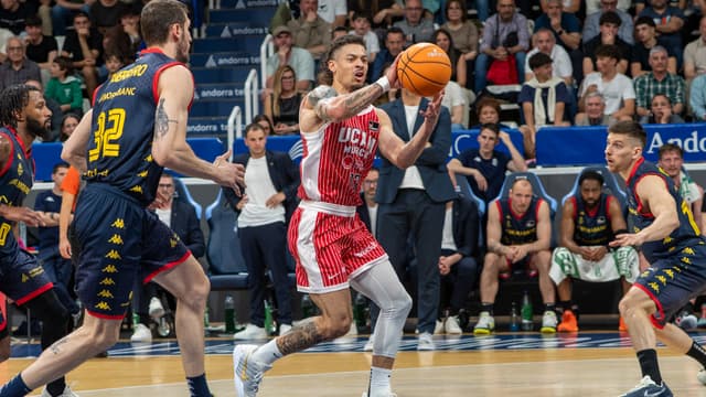 El UCAM Murcia sigue rompiendo moldes para mirar muy alto (89-95)