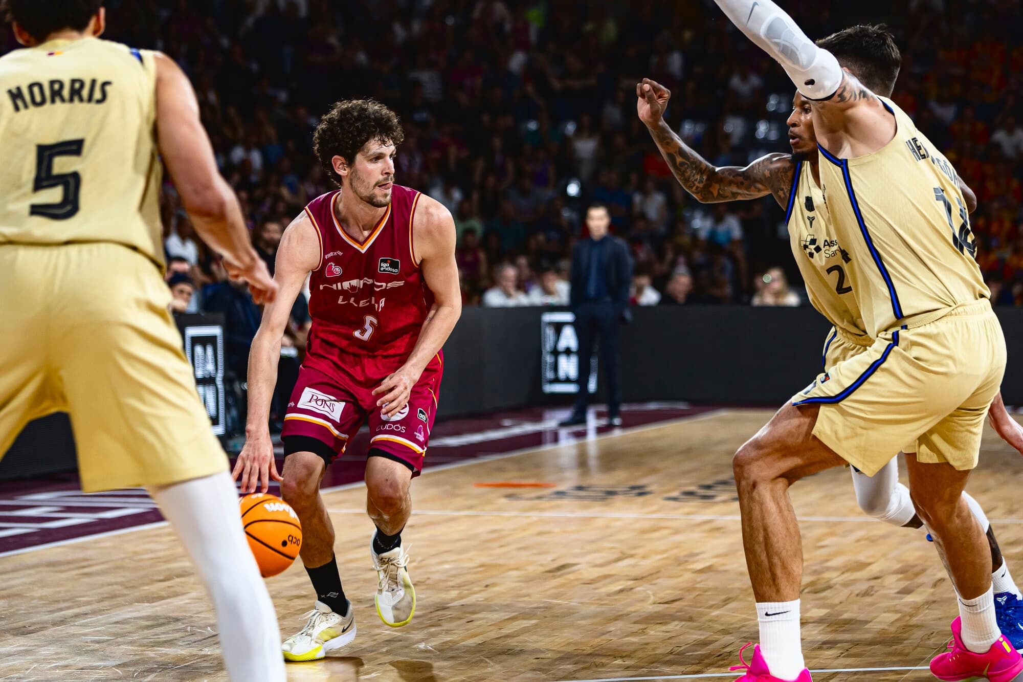 Oriol Paulí, líder del Hiopos Lleida con un partido histórico