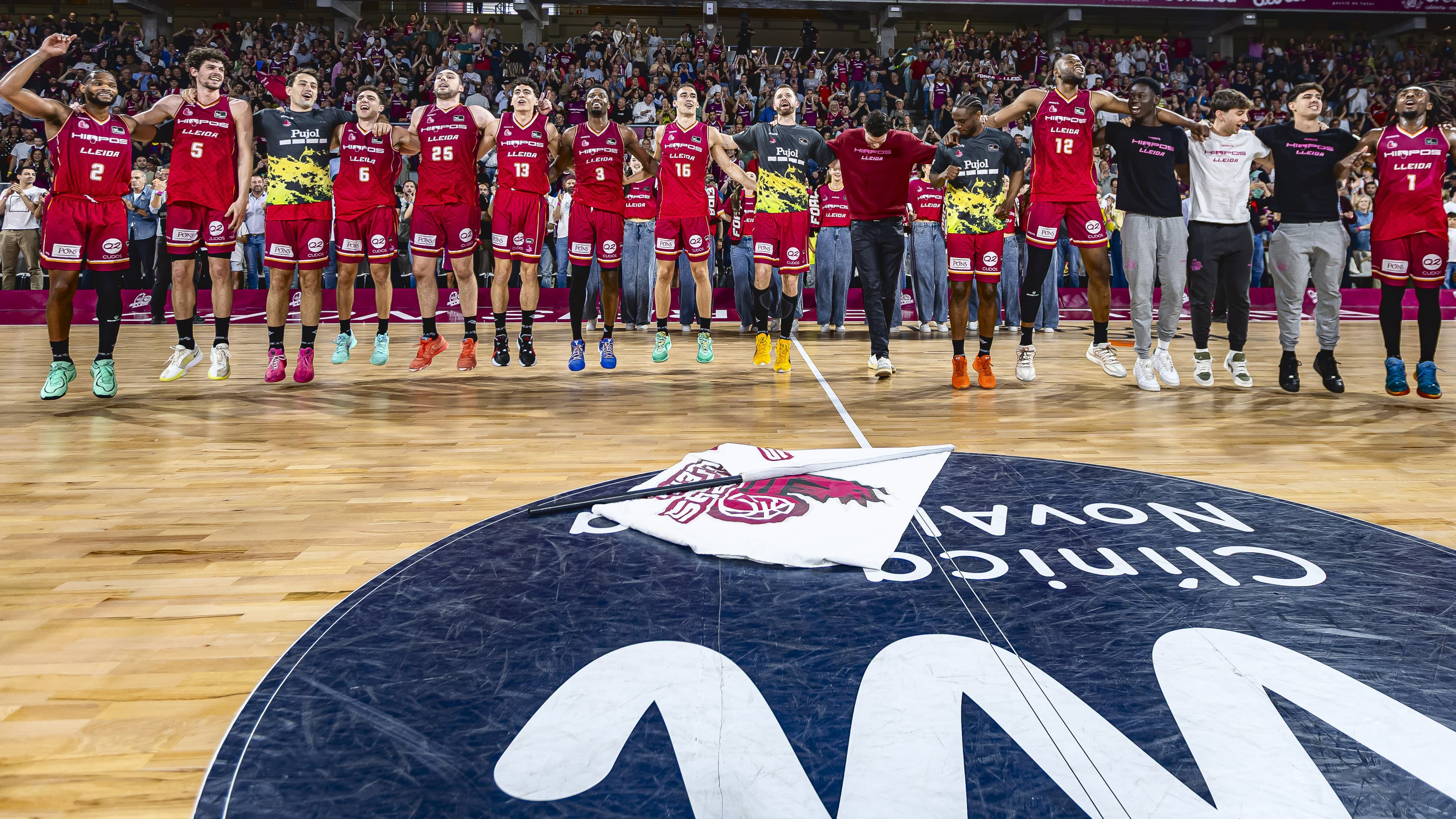 Hiopos Lleida celebra la victoria