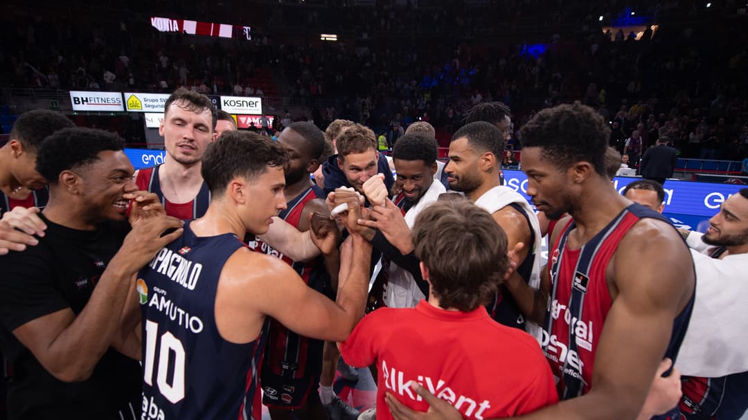 El Barça y el Kosner Baskonia acechan la segunda posición de la clasificación de la Liga Endesa