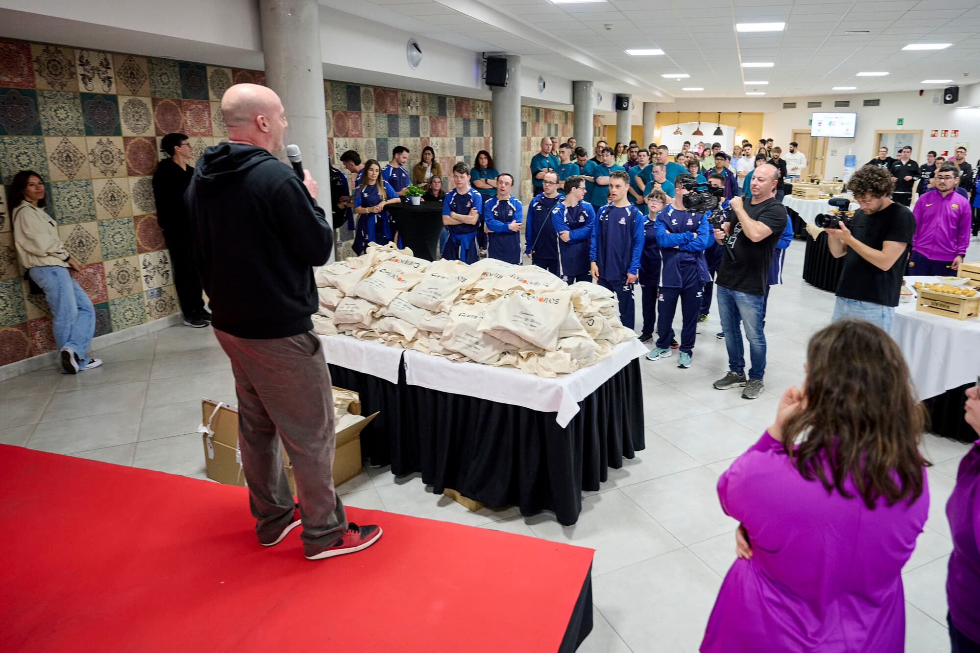 Acto de bienvenida a la Copa Campeones