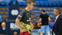 Millán Jiménez en la previa del encuentro