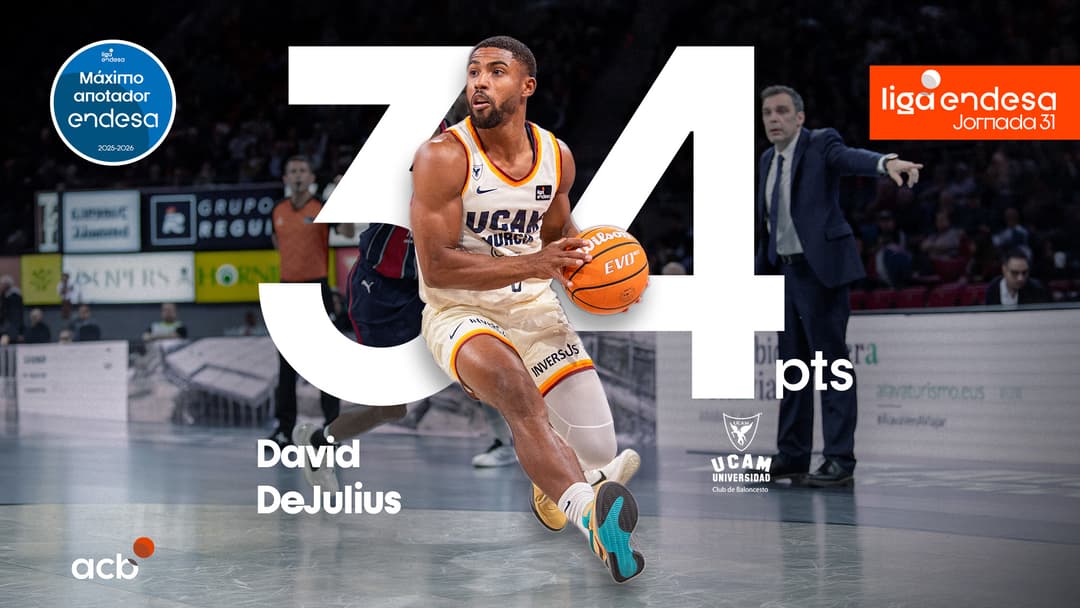 David DeJulius, Máximo Anotador Endesa de la Jornada 31