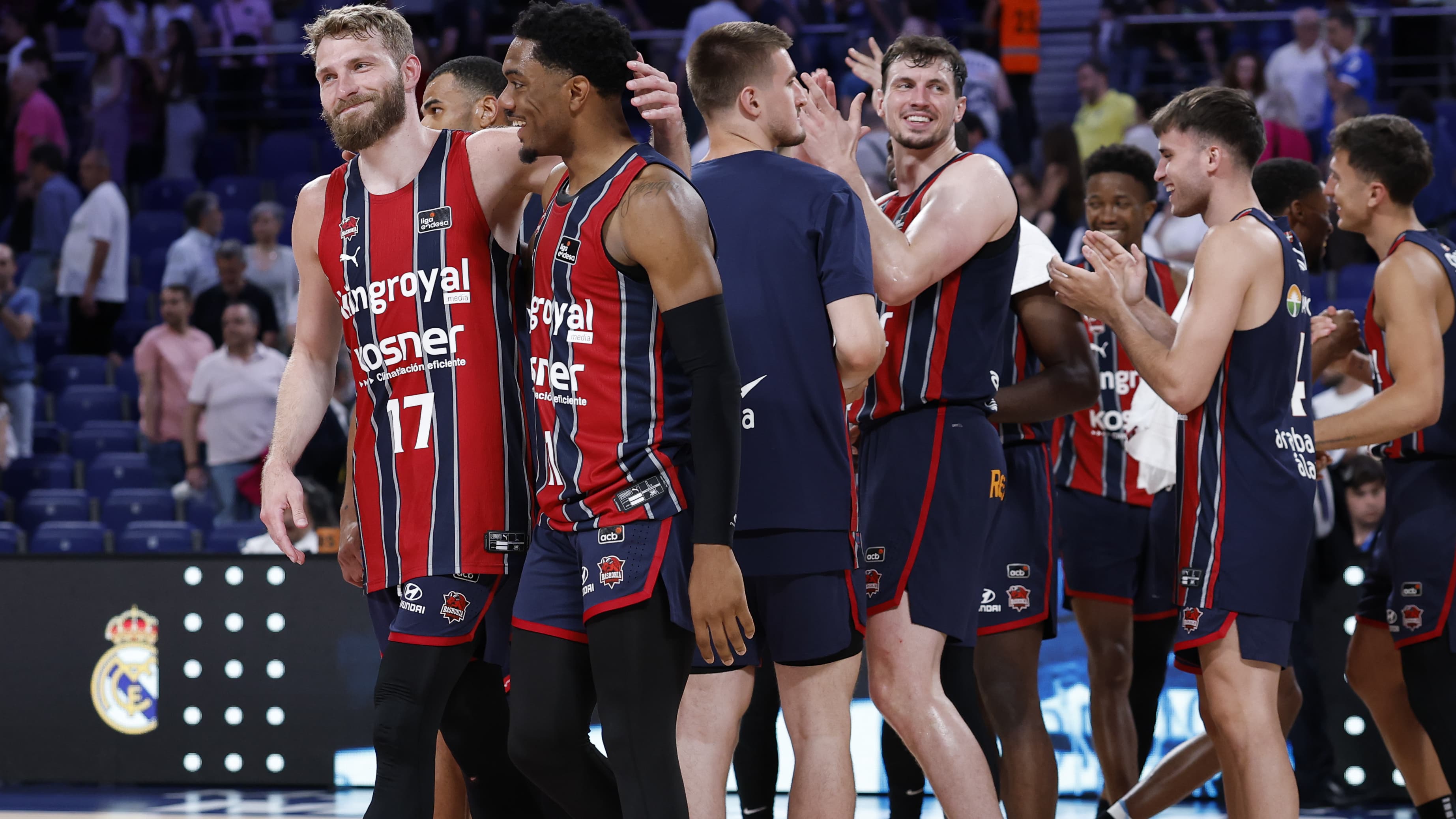 Kosner Baskonia celebra la victoria