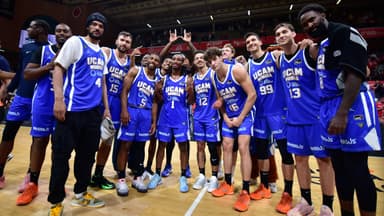 El UCAM Murcia celebra su victoria número 25.