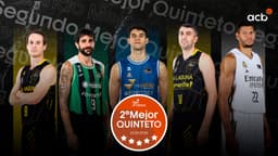 Segundo Mejor Quinteto de la Liga Endesa 2025-26