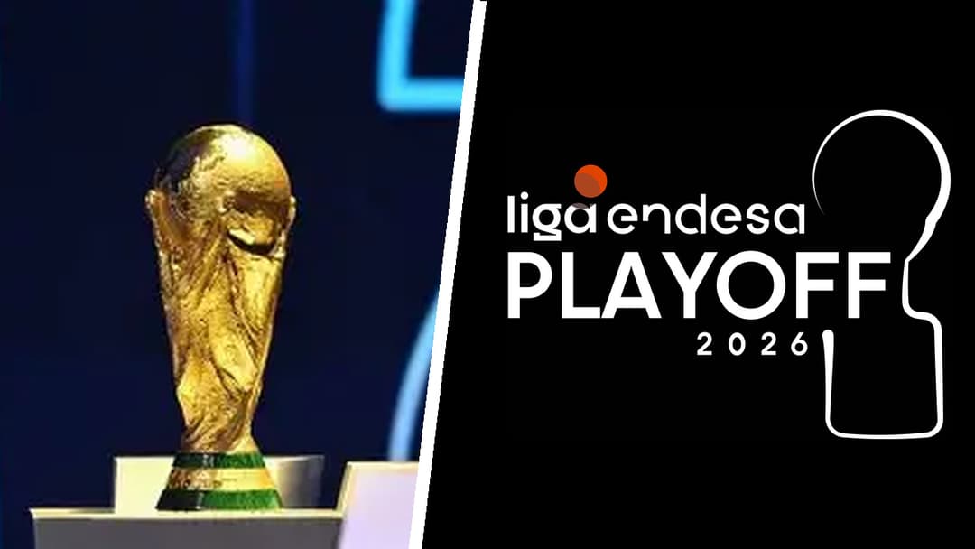 Logo Copa del Mundo y logo Playoff Liga Endesa 2026