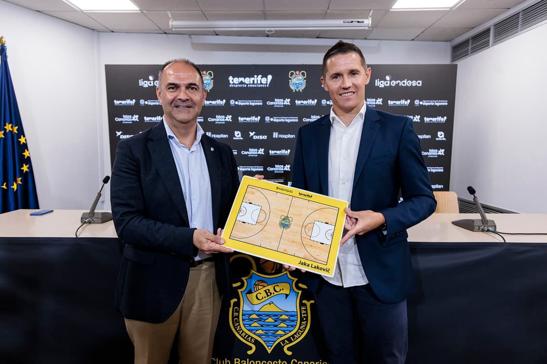 Jaka Lakovic, presentado en Tenerife
