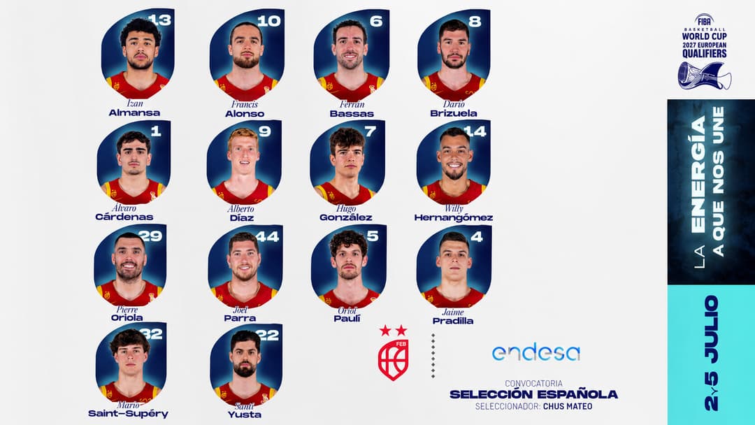 Selección para la tercera ventana