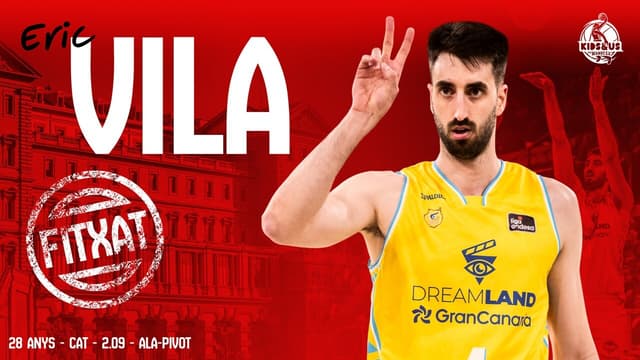 Eric Vila: altura, tiro de 3 y experiencia al servicio del Kids&Us Manresa