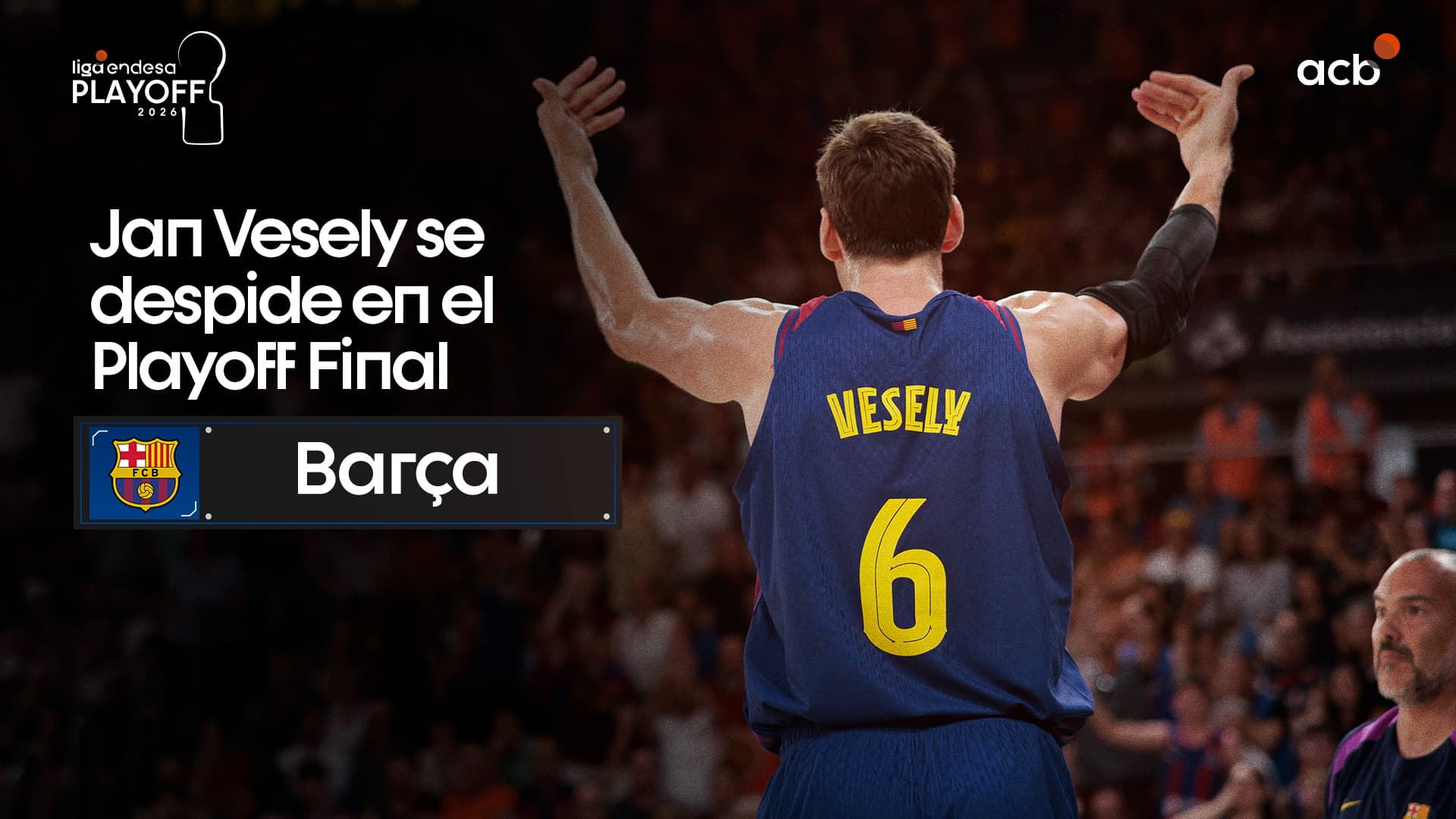 Jan Vesely se despide en el Playoff Final