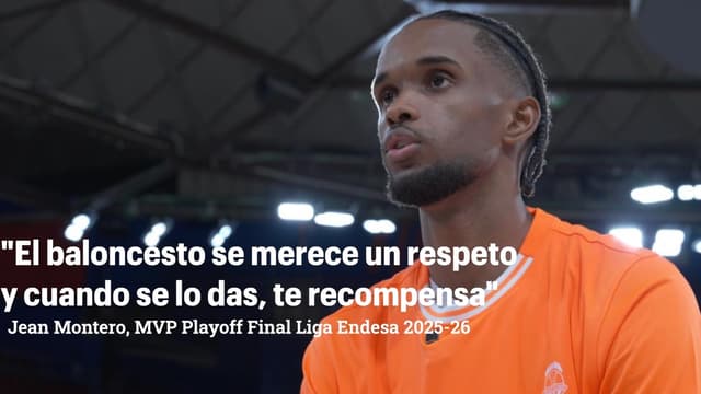Jean Montero: "El baloncesto se merece un respeto y cuando se lo das, te recompensa"