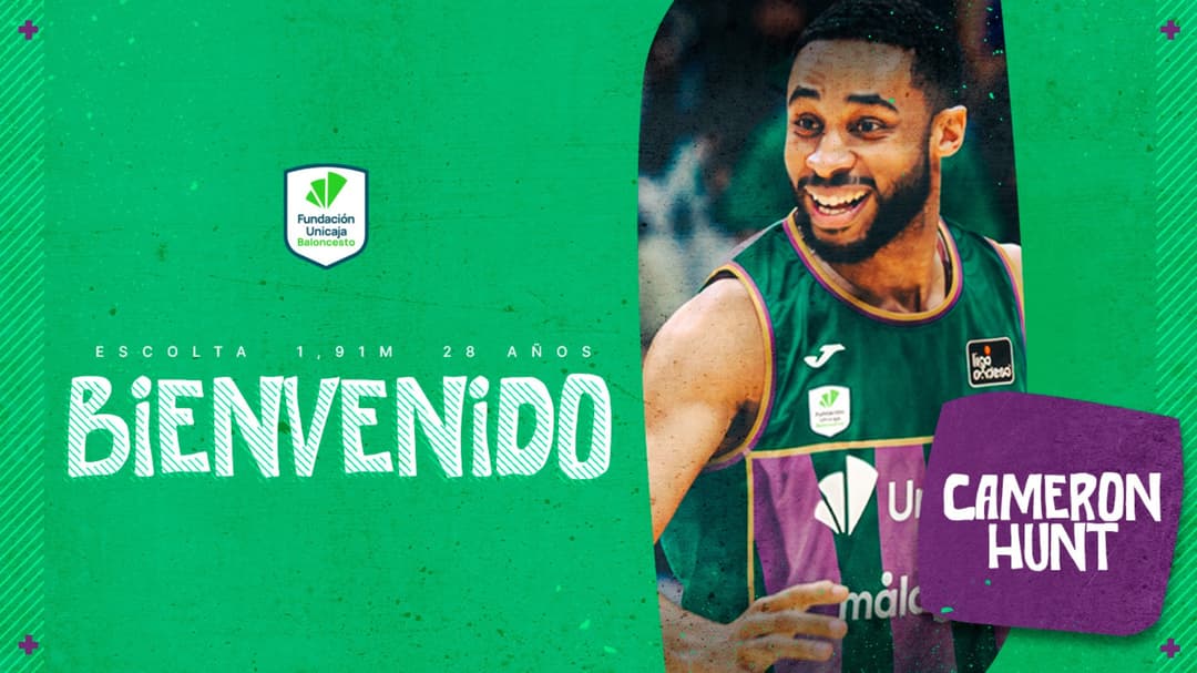 Cameron Hunt ficha por el Unicaja