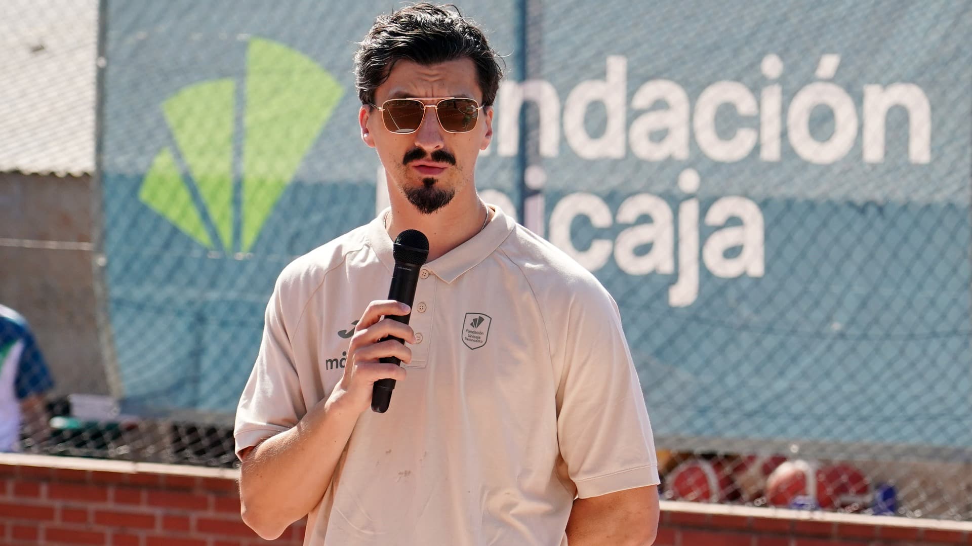 Nihad Djedovic, en el campus de Unicaja