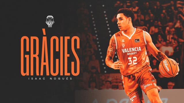 Isaac Nogués se desvincula de Valencia Basket