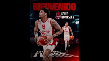 Caleb Homesley, talento exterior al servicio de Casademont Zaragoza