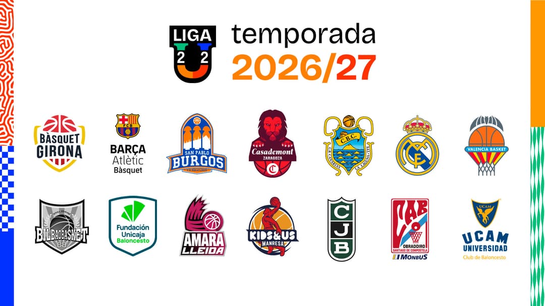 Así será la Liga U 2026-27