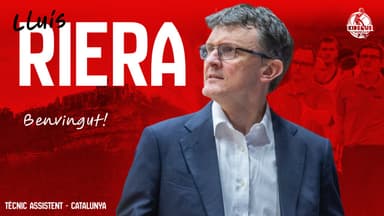 Lluís Riera, nuevo entrenador asistente del Kids&Us Manresa