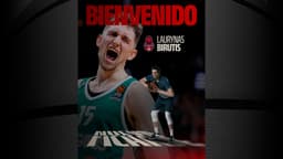 Laurynas Birutis, fuerza y centímetros para el juego interior de Casademont Zaragoza