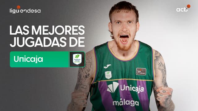 Las mejores jugadas de Unicaja esta temporada de Liga Endesa