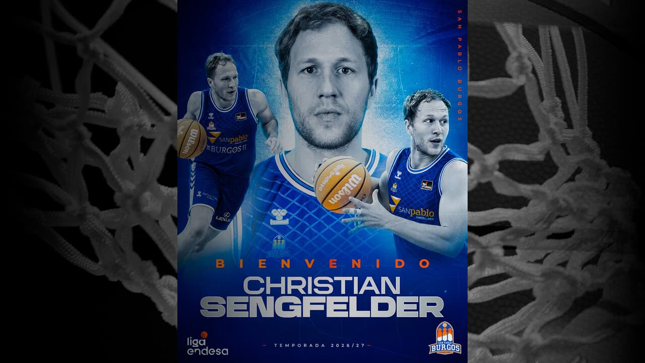 Christian Sengfelder se une al juego interior de Recoletas Salud SP Burgos