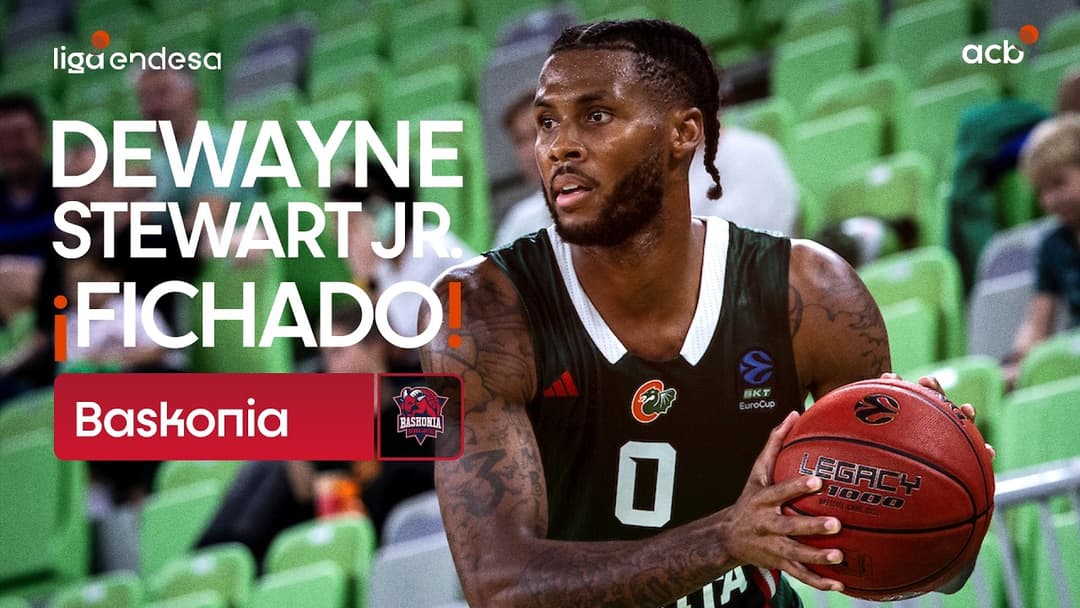 DeWayne Stewart ya es baskonista