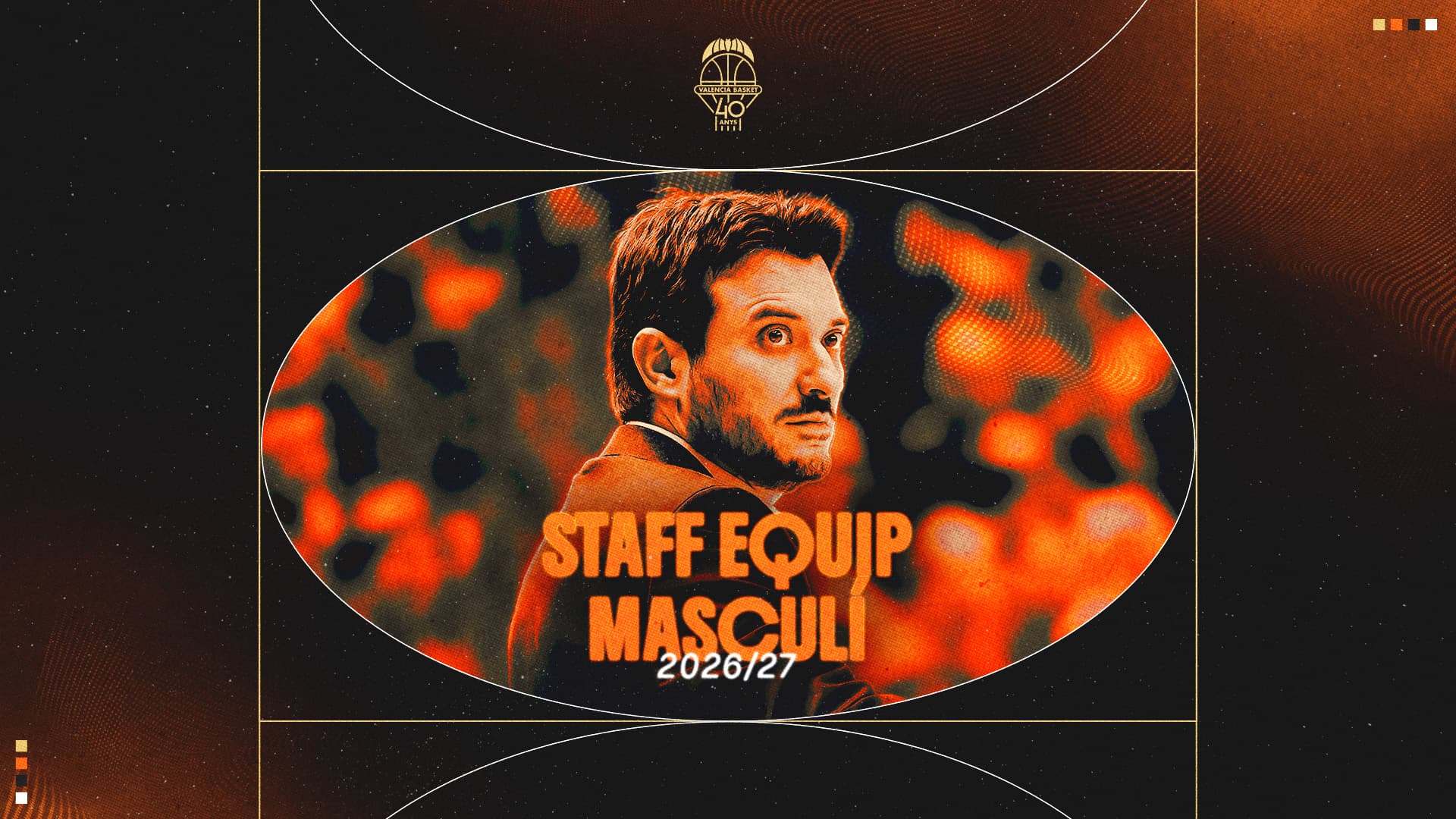 Valencia Basket define su cuerpo técnico masculino para la próxima temporada