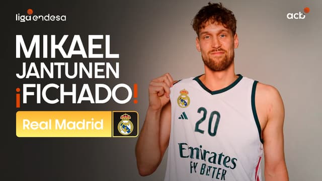 Así juega Mikael Jantunen, apuesta interior del Real Madrid