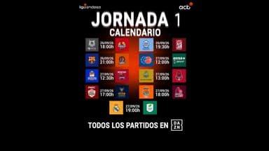 Calendario de la Liga Endesa 2026-27