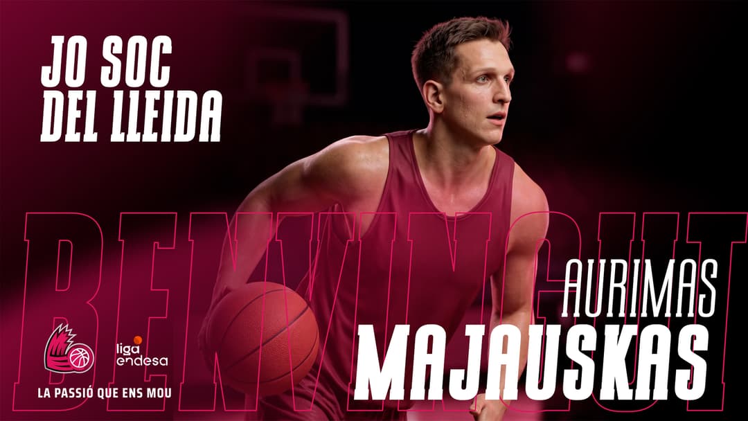 Aurimas Majauskas se incorpora al iLERNA Lleida