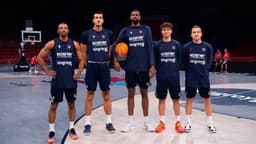 Dejan Kravic, Lucas Nguessan, Mehdy Ngouama, Goran Filipovic y Hugo Alonso reforzarán los entrenamientos de Kosner Baskonia