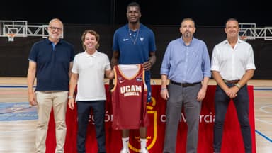 Jean-Marc Pansa presentado con UCAM Murcia
