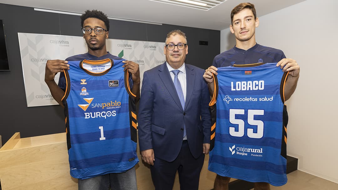Presentación de Chase Audige y Raúl Lobaco