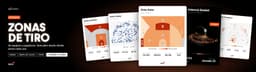 Diseño a modo informativo sobre las nuevas zonas de tiro de acb.com