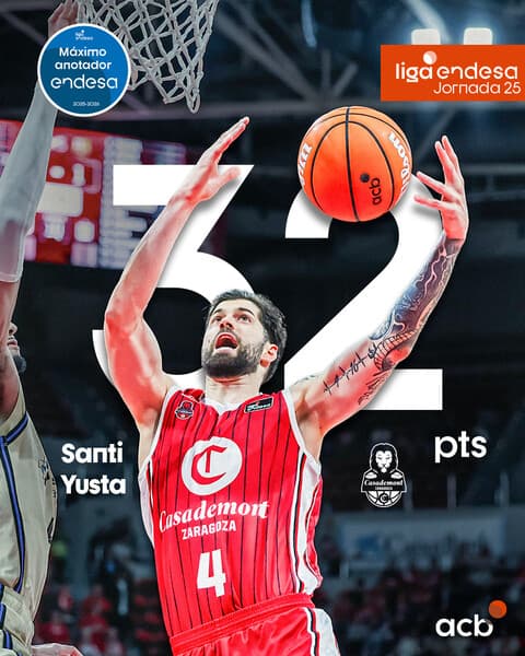 🏅 YUSTA fija su nuevo tope anotador