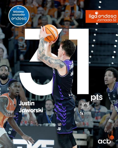 🔥 Justin JAWORSKI, 31 puntos con historia