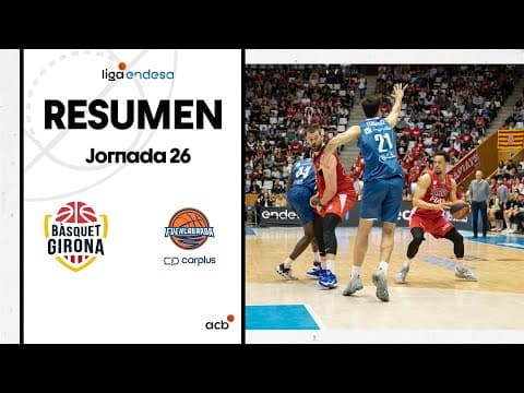 Resumen Bàsquet Girona 85 - Carplus Fuenlabrada 60 (J26)
