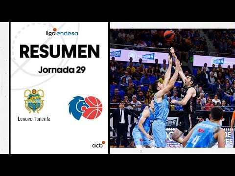 Resumen Lenovo Tenerife 85 - Río Breogán 67 (J29)