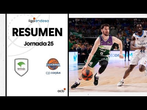 Resumen Unicaja 100 - Carplus Fuenlabrada 75 (J25)