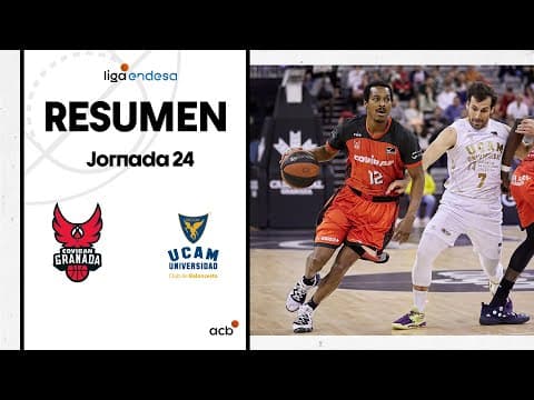 Resumen Coviran Granada 88 - UCAM Murcia 67 (J24)